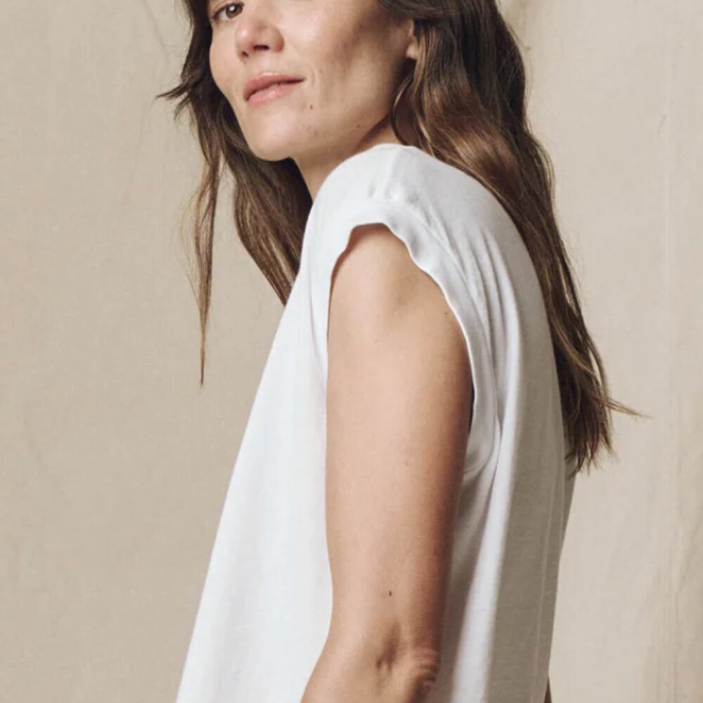 NWT The Great White Square T Size Small